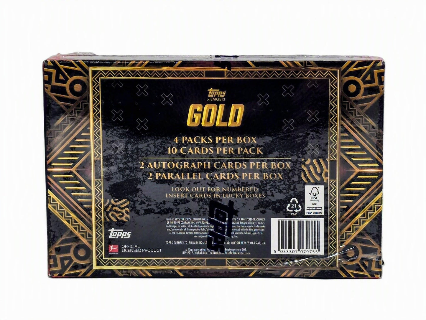 2025/26 Topps Gold Bundesliga Soccer Hobby Box