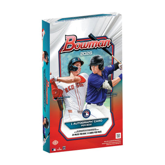 compare product 2026 Bowman Baseball Hobby Box