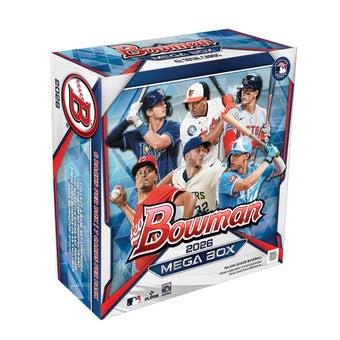 compare product 2026 Bowman Baseball Mega Box