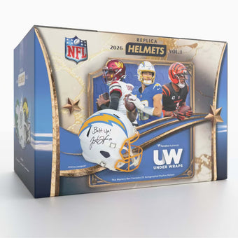 compare product 2026 Fanatics Under Wraps Replica NFL Helmet Volume I