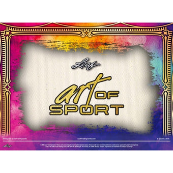 compare product 2026 Leaf Art of Sport Hobby Box (Presell)