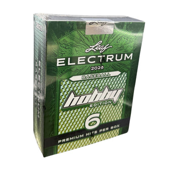 compare product 2026 Leaf Electrum Baseball Hobby Box