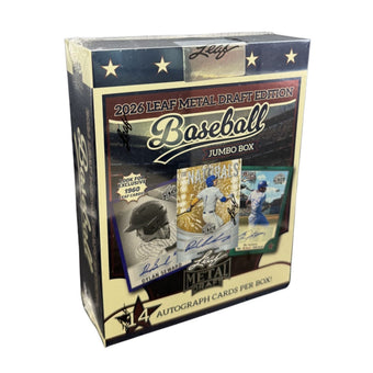compare product 2026 Leaf Metal Draft Baseball Mega Jumbo Box