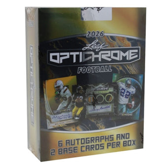compare product 2026 Leaf Optichrome Football Hobby Box
