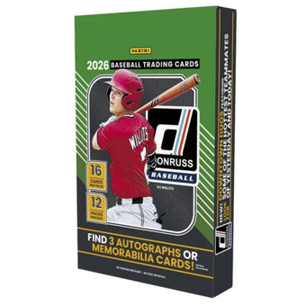 compare product 2026 Panini Donruss Baseball Hobby Box