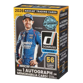 compare product 2026 Panini Donruss Racing Blaster Box