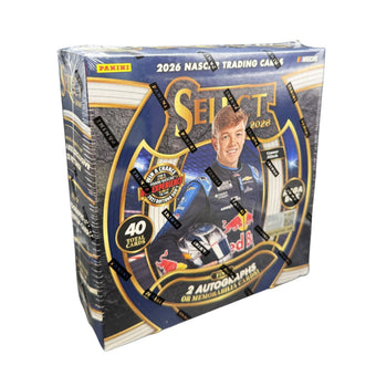 compare product 2026 Panini Select Racing Mega Box