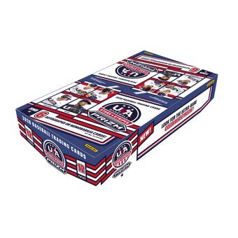 compare product 2026 Panini USA Stars & Stripes Prizm Baseball Hobby Box