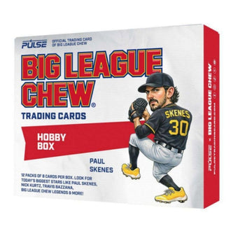 compare product 2026 Pulse x Big League Chew Baseball Hobby Box (Presell)
