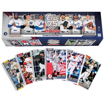 compare product 2026 Topps Baseball Factory Set
