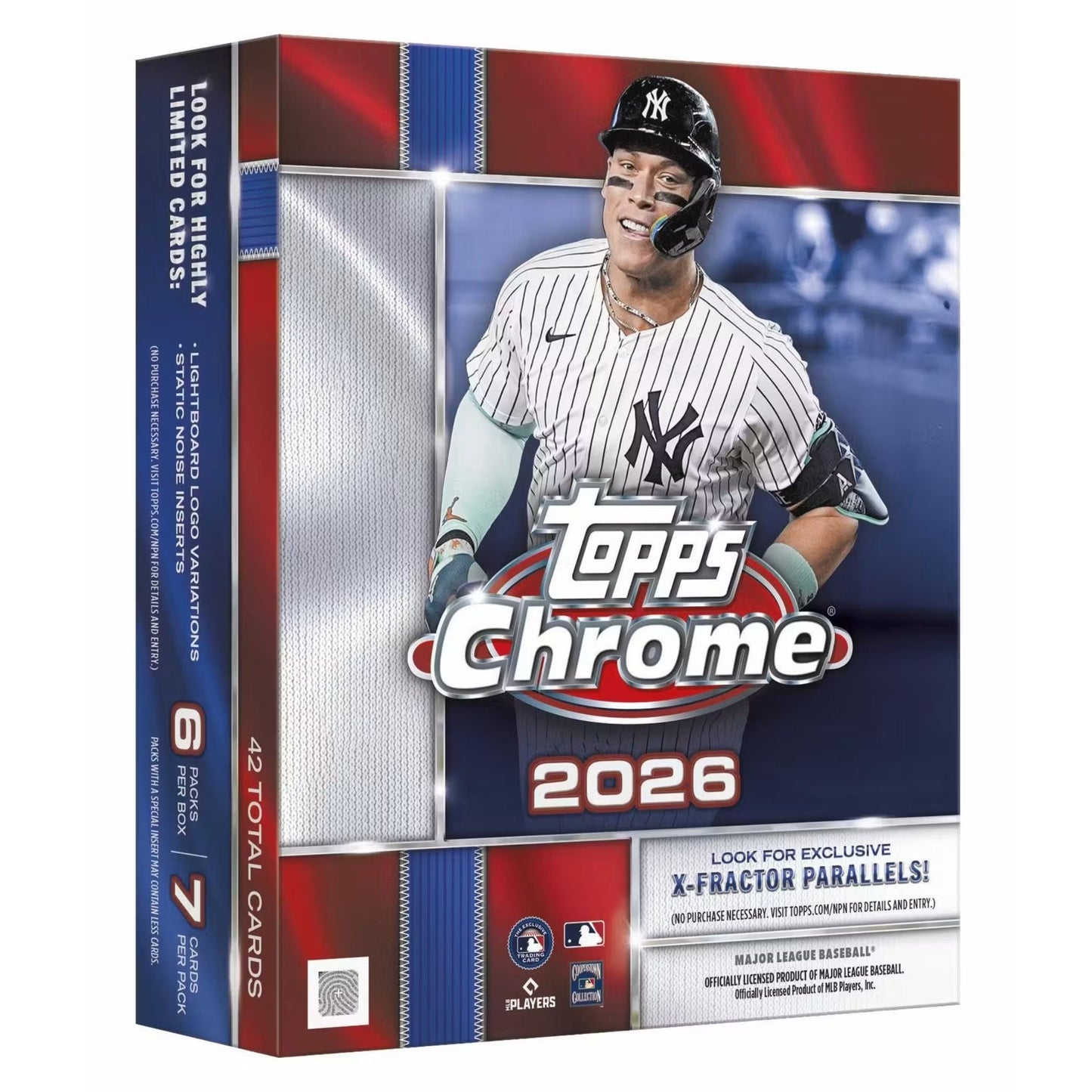 2026 Topps Chrome Baseball Mega Box (Presell)