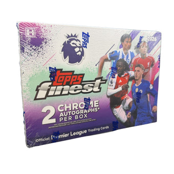 compare product 2026 Topps Finest Premier League Soccer Hobby Box