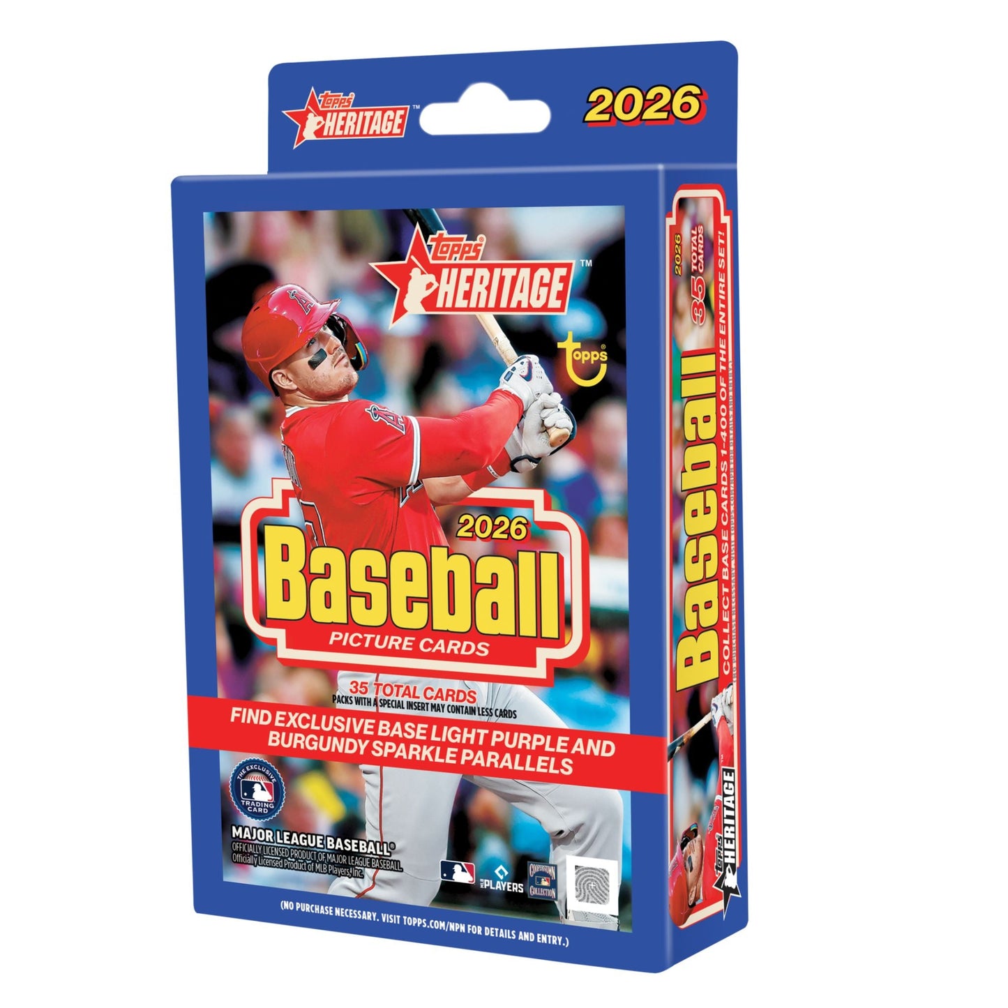 2026 Topps Heritage Baseball Hanger Box