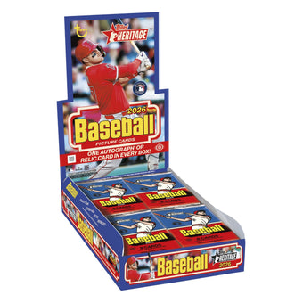 compare product 2026 Topps Heritage Baseball Hobby Box