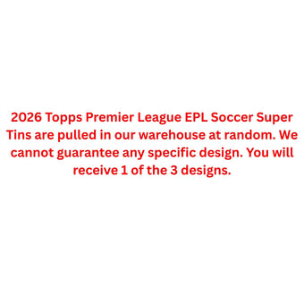 compare product 2026 Topps Premier League EPL Soccer Super Tin