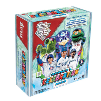 compare product 2026 Topps Series 1 Baseball Celebration Mega Box