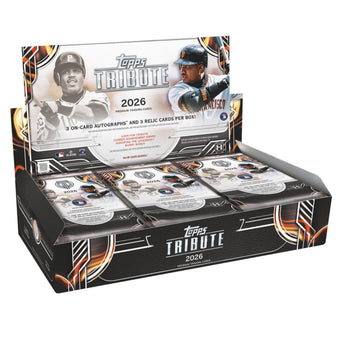 compare product 2026 Topps Tribute Baseball Hobby Box (Presell)