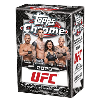 compare product 2026 Topps Chrome UFC Blaster Box