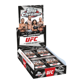 compare product 2026 Topps Chrome UFC Hobby Box
