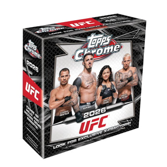 compare product 2026 Topps Chrome UFC Mega Box