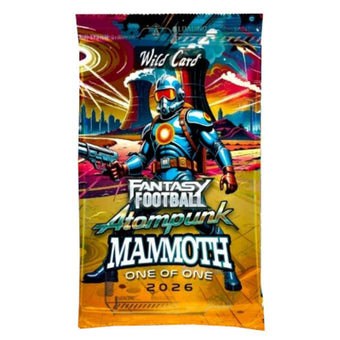 compare product 2026 Wild Card Fantasy Football Atompunk Mammoth Football Pack