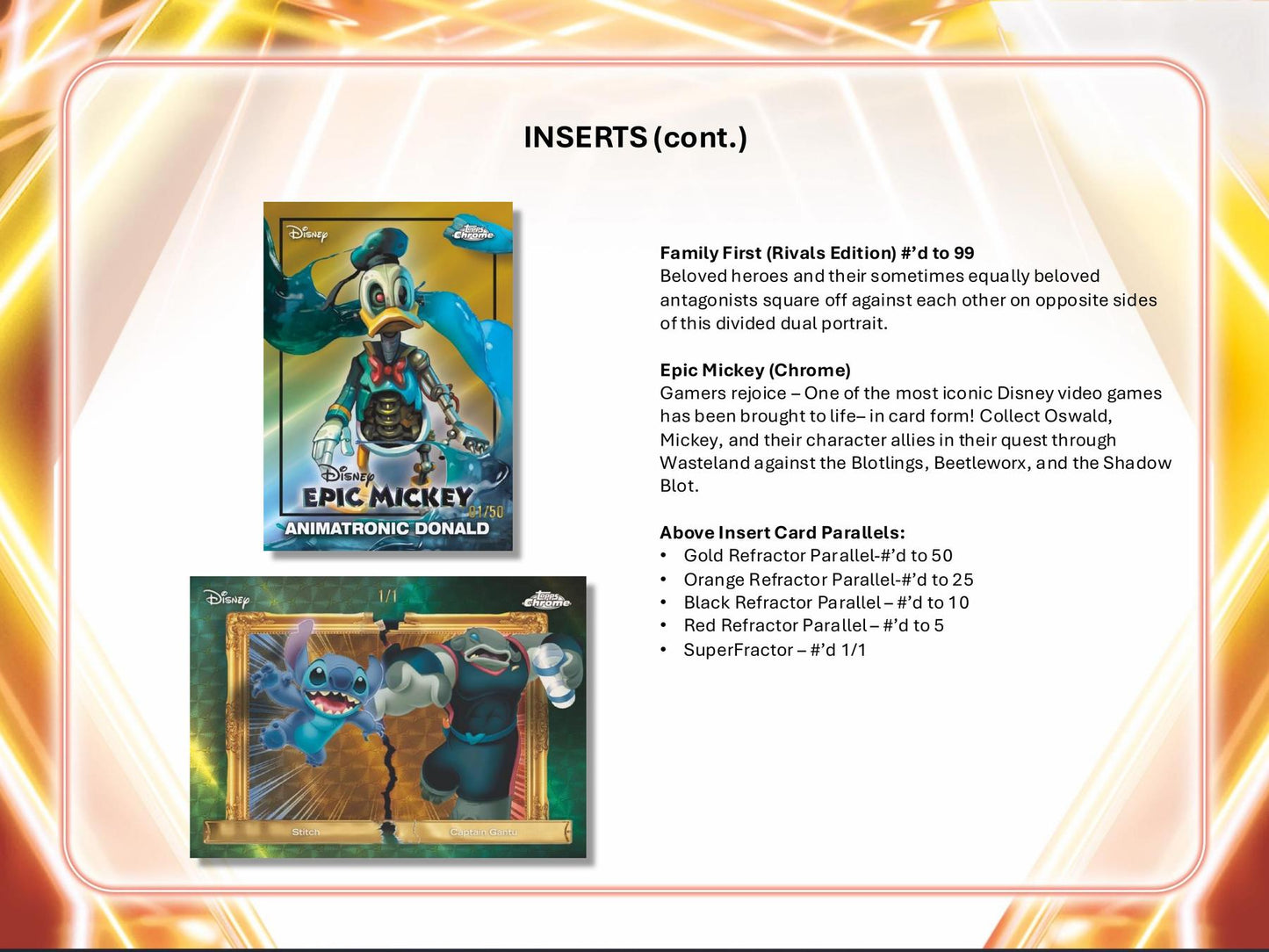 2026 Topps Disney Neon Hobby