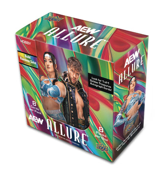 compare product 2026 Upper Deck AEW Allure Wrestling Hobby