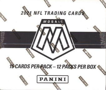 compare product 2021 Panini Mosaic Football Cello Multi 12-Pack