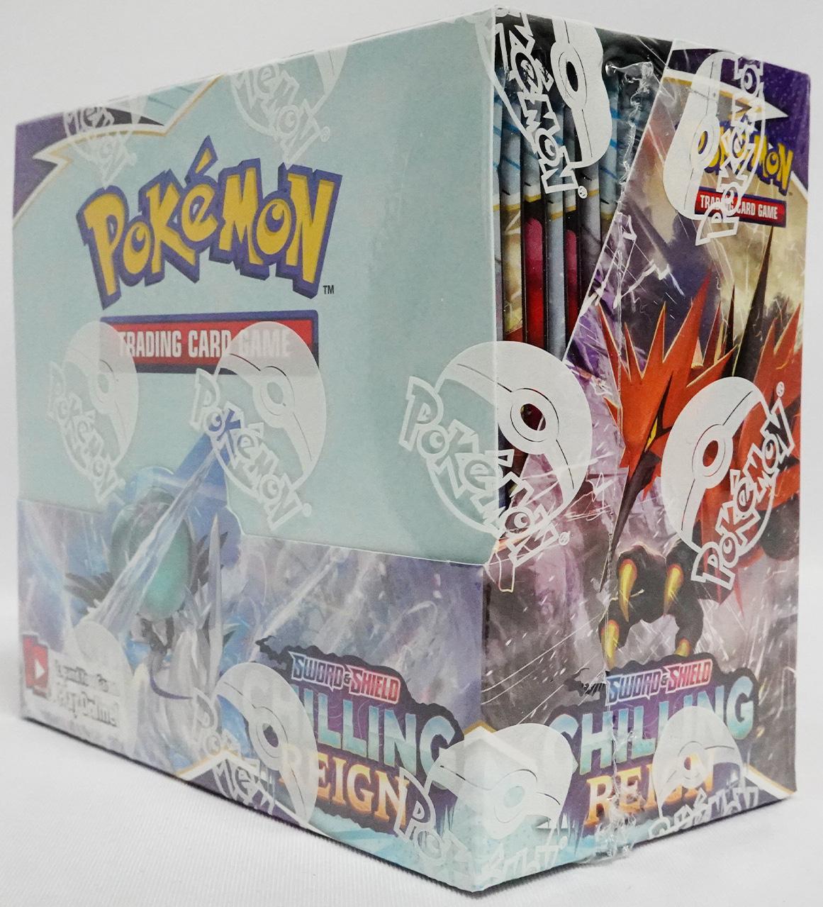 Pokemon Sword & Shield: Chilling Reign Booster