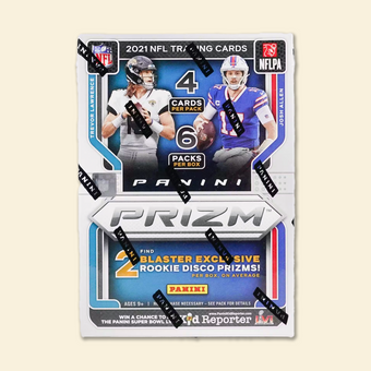 compare product 2021 Prizm Football Blaster Box *Disco Prizms*