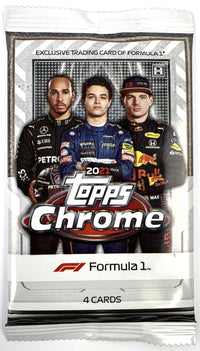 2021 Topps Chrome F1 Formula 1 Racing Hobby