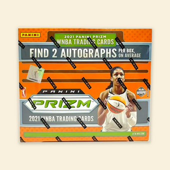 compare product 2021 Panini Prizm WNBA Hobby Box