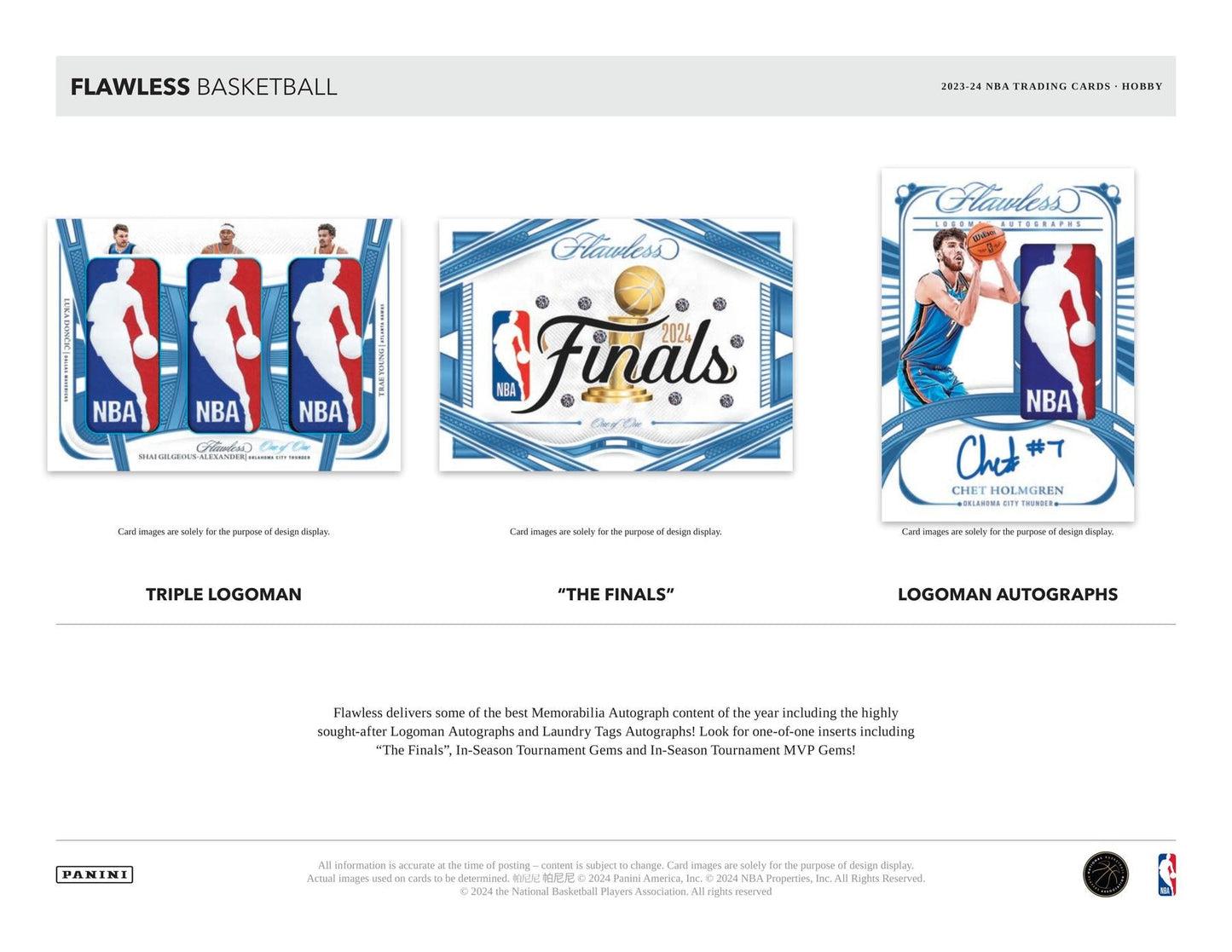 2023/24 Panini Flawless Basketball Hobby