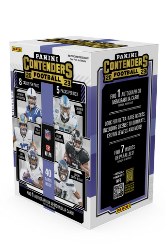 compare product 2023 Panini Contenders Football Hobby Blaster 20 Box Case