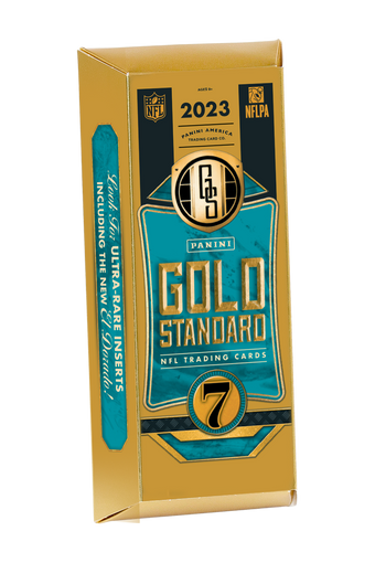 compare product 2023 Panini Gold Standard Football Hobby 12 Box Case