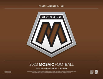 compare product 2023 Panini Mosaic Football Jumbo Value 12-Pack