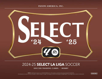 compare product 2024-25 Panini Select La Liga Soccer Hobby 12 Box Case