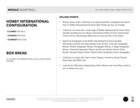 2024/25 Panini Mosaic Basketball International Hobby