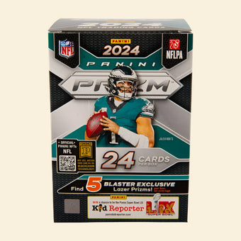 compare product 2024 Panini Prizm Football Blaster Box (Lazer Prizms)