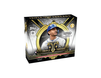 compare product 2024 Topps Triple Threads Baseball Hobby Box