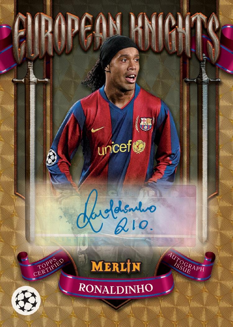 2024/25 Topps Chrome Merlin UEFA Club Competitions Soccer 7-Pack Blaster