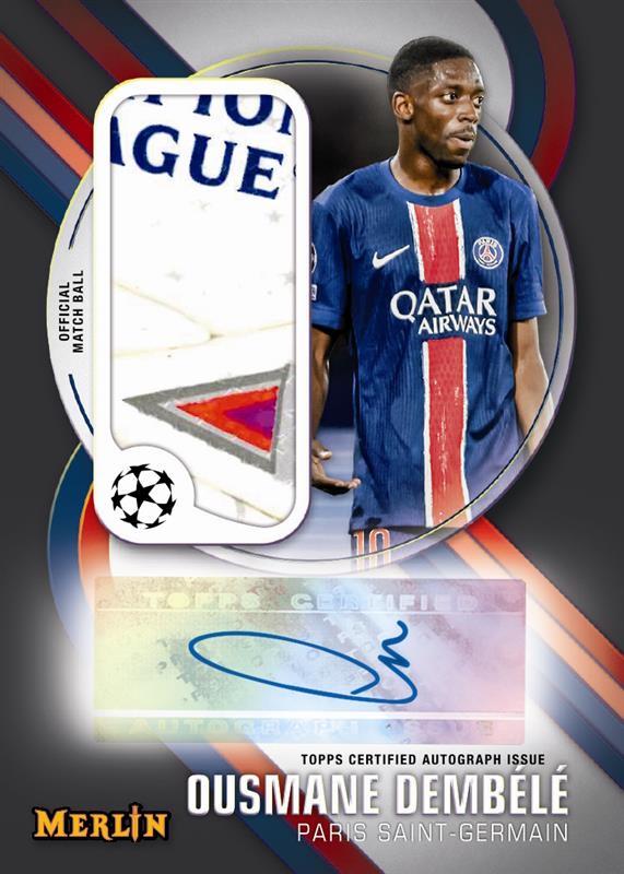 2024/25 Topps Chrome Merlin UEFA Club Competitions Soccer 7-Pack Blaster