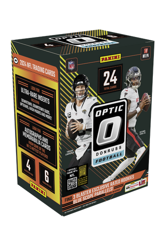 compare product 2024 Donruss Optic Football Hobby Blaster 20 Box Case