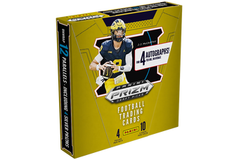 compare product 2024 Panini Prizm Collegiate Draft Football Hobby 16 Box Case