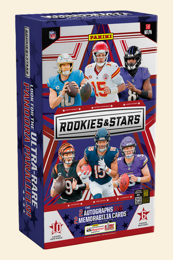 compare product 2024 Panini Rookies & Stars Football Hobby Box