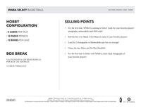 2024 Panini Select WNBA Basketball Hobby Pack