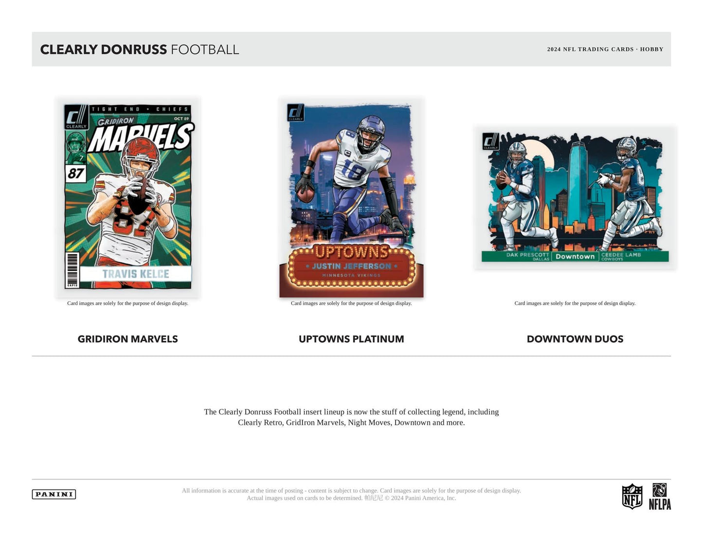 2024 Panini Clearly Donruss Football Hobby
