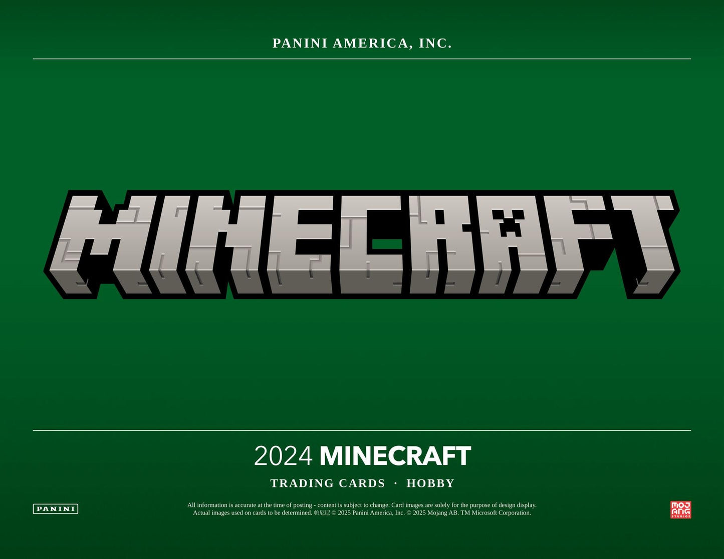 Minecraft Hobby Preferred (Panini 2024)