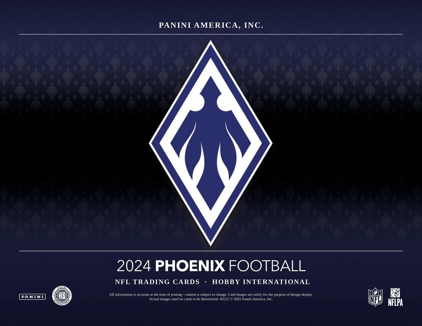 2024 Panini Phoenix Football Hobby International Mega