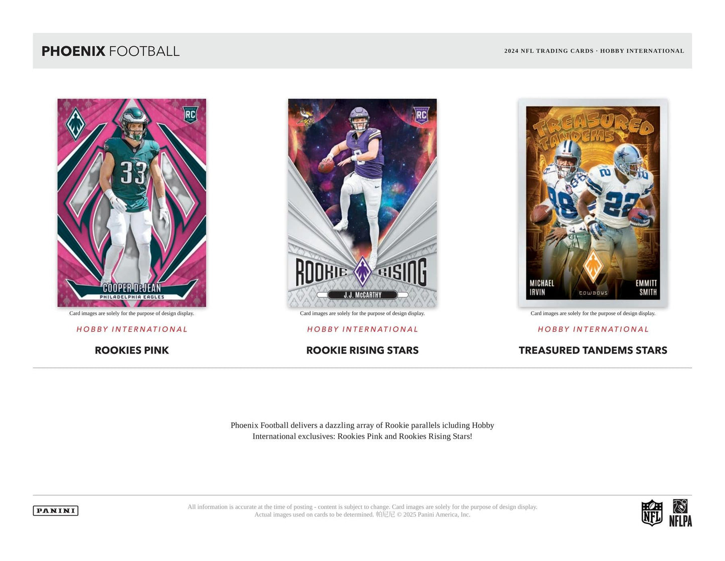 2024 Panini Phoenix Football Hobby International Mega